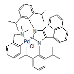 2,6-二异丙基苯基苊并氮杂环卡宾-氯化钯-二甲基苄胺络合物