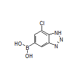 7-氯-1H-苯并[d][1,2,3]三唑-5-硼酸