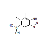 6,7-二甲基-1H-苯并[d][1,2,3]三唑-5-硼酸