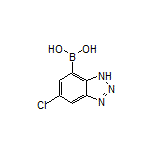 5-氯-1H-苯并[d][1,2,3]三唑-7-硼酸