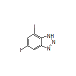 5,7-二碘-1H-苯并[d][1,2,3]三唑