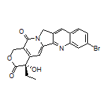 (S)-8-溴-4-乙基-4-羟基-1H-吡喃并[3’,4’:6,7]吲嗪并[1,2-b]喹啉-3,14(4H,12H)-二酮