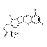 (S)-4-乙基-8,10-二氟-4-羟基-1H-吡喃并[3’,4’:6,7]吲嗪并[1,2-b]喹啉-3,14(4H,12H)-二酮