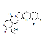 (S)-4-乙基-7,8-二氟-4-羟基-1H-吡喃并[3’,4’:6,7]吲嗪并[1,2-b]喹啉-3,14(4H,12H)-二酮