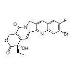 (S)-8-溴-4-乙基-9-氟-4-羟基-1H-吡喃并[3’,4’:6,7]吲嗪并[1,2-b]喹啉-3,14(4H,12H)-二酮