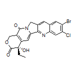 (S)-9-溴-8-氯-4-乙基-4-羟基-1H-吡喃并[3’,4’:6,7]吲嗪并[1,2-b]喹啉-3,14(4H,12H)-二酮