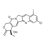 (S)-8-氯-4-乙基-4-羟基-10-碘-1H-吡喃并[3’,4’:6,7]吲嗪并[1,2-b]喹啉-3,14(4H,12H)-二酮