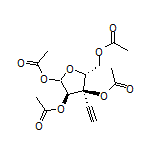 (3R,4R,5R)-三乙酸[5-(乙酰氧基甲基)-4-乙炔基四氢呋喃-2,3,4-三基]酯