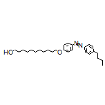 11-[4-[(4-丁基苯基)二氮烯基]苯氧基]-1-十一醇