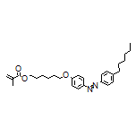 甲基丙烯酸[6-[4-[(4-己基苯基)二氮烯基]苯氧基]己基]酯