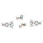 四氯双[[4-(N,N-二甲氨基)苯基]二叔丁基膦基]二钯(II)