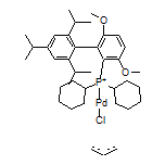 氯[二环己基[3,6-二甲氧基-2′,4′,6′-三(1-甲基乙基)[1,1′-联苯]-2-基]膦-κP](η3-2-丙烯-1-基)钯