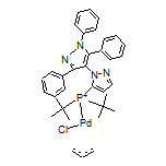 氯[(5-二叔丁基膦-1’,3’,5’-三苯基-)(1,4’-联-1’H-吡唑)](η3-2-丙烯-1-基)钯(II)