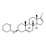 2-[[(3S,8R,9S,10R,13S,14S)-17-碘-10,13-二甲基-2,3,4,7,8,9,10,11,12,13,14,15-十二氢-1H-环戊并[a]菲-3-基]氧基]四氢-2H-吡喃
