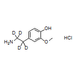 3-甲氧基酪胺-d4盐酸盐