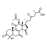 (6R)-6-((5R,10S,12S,13R,14R,17R)-12-乙酰氧基-4,4,10,13,14-五甲基-3,7,11,15-四氧代-2,3,4,5,6,7,10,11,12,13,14,15,16,17-十四氢-1H-环戊烯并[a]菲-17-基)-2-甲基-4-氧代庚酸