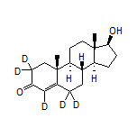 睾酮-2,2,4,6,6-d5