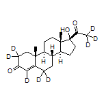 17-羟基孕酮-2,2,4,6,6,21,21,21-d8