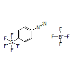 4-(五氟硫烷基)苯基重氮鎓四氟硼酸盐