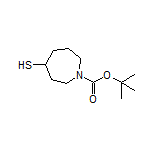 1-Boc-氮杂环庚烷-4-硫醇