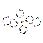 双(2,3-二氢苯并[b][1,4]二噁英-6-基)二苯基硅烷