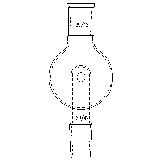 A288250,防溅球,上磨口:29/42,下磨口:29/42,250ml