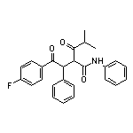 2-[1-苯基-2-(4-氟苯基)-2-氧代乙基]-3-氧代-4-甲基-N-苯基戊酰胺