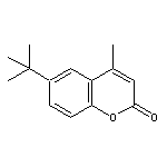 6-叔丁基-4-甲基香豆素