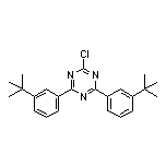 2,4-双[3-(叔丁基)苯基]-6-氯-1,3,5-三嗪