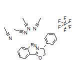 四(乙腈)[2-[(4R)-4,5-二氢-4-苯基-2-噁唑基-κN3]苯基-κC]钌六氟磷酸盐