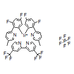 4,4’-双(三氟甲基)-2,2’-联吡啶 双[3,5-二氟-2-[5-甲基-2-吡啶基)苯基]铱(III)六氟磷酸盐