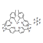 (OC-6-33)-[5,5’-双(三氟甲基)-2,2’-联吡啶-κN1,κN1’]双[5-甲基-2-(4-甲基-2-吡啶基-κN) 苯基-κC]铱六氟磷酸盐