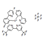[4,4’-双-三氟甲基]双[(4-氟苯基)吡啶]铱(III)六氟磷酸盐