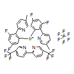 [4,4’-双-三氟甲基]双[(2,4-二氟-2-(5-甲基-2-吡啶基)苯基]铱(III)六氟磷酸盐