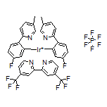 [4,4’-双-三氟甲基]双[(5-氟-2-(5-甲基-2-吡啶基)苯基]铱(III)六氟磷酸盐