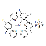 (OC-6-33)-(2,2’-联吡啶-κN1,κN1’)双[3,5-二氟-2-(5-甲基-2-吡啶基-κN)苯基-κC]铱六氟磷酸盐