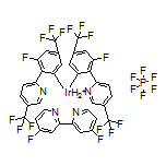 (4,4’-二氟-2,2’-联吡啶-κN1,κN1’)双[(3-氟-5-三氟甲基)-2-(5-三氟甲基-2-吡啶基-κN)苯基-κC]铱六氟磷酸盐