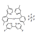 (4,4’-二氟-2,2’-联吡啶-κN1,κN1’)双[5-甲基-2-(4-甲基-2-吡啶基-κN)苯基-κC]铱六氟磷酸盐