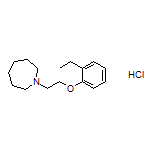 1-[2-(2-乙基苯氧基)乙基]氮杂环庚烷盐酸盐