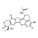 N-[(9S)-4-溴-9-乙基-5-氟-9-羟基-10,13-二氧代-2,3,9,10,13,15-六氢-1H,12H-苯并[de]吡喃并[3',4':6,7]吲嗪并[1,2-b]喹啉-1-基]乙酰胺