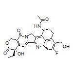 N-[(9S)-9-乙基-5-氟-9-羟基-4-(羟基甲基)-10,13-二氧代-2,3,9,10,13,15-六氢-1H,12H-苯并[de]吡喃并[3',4':6,7]吲嗪并[1,2-b]喹啉-1-基] 乙酰胺
